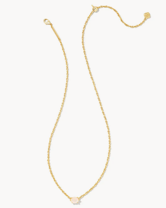 Kendra Scott Cailin Necklace Champagne Opal Crystal on Gold (OCT.)