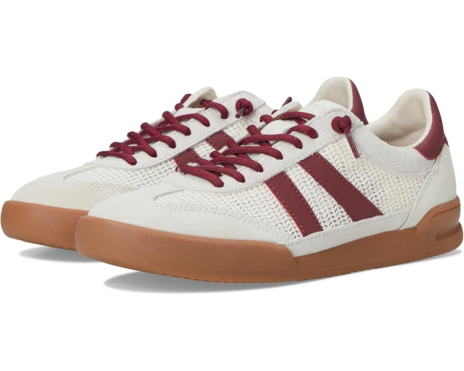 Steve Madden Verdict Burgundy White Sneaker