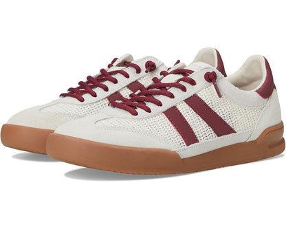 Steve Madden Verdict Burgundy White Sneaker