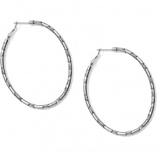 Brighton Pebble Large Oval Hoop
