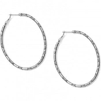 Brighton Pebble Large Oval Hoop