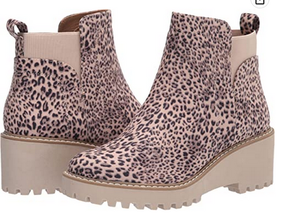 DV Rielle Leopard Wedge Boot