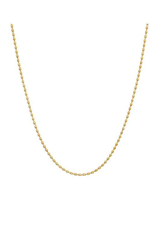 HJane Gold Beaded Necklace