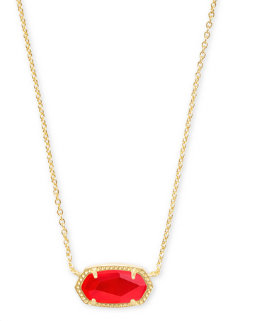 Kendra Scott Elisa Red Illusion -- Gold