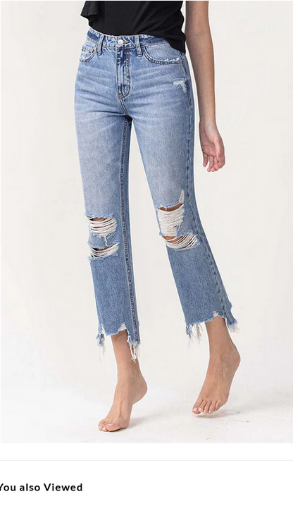 Lovervet Intelligence Distressed Denim