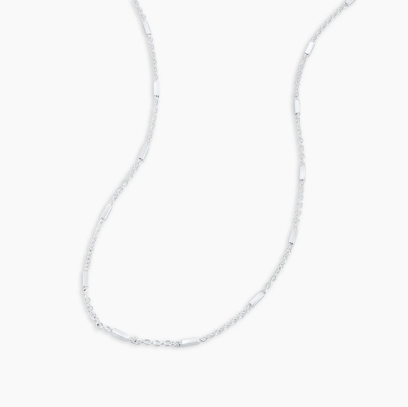 Gorjana Tatum Necklace in Silver