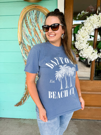 Blue Daytona Beach Club Comfort Tee