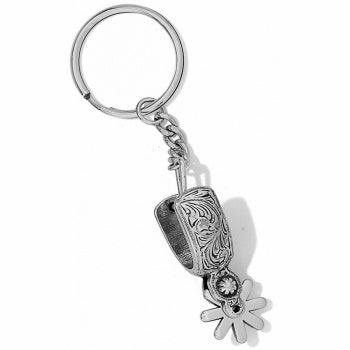 Brighton Silver Spur Key Fob