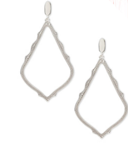 Kendra Scott Sophee CLIP ON Earring in Silver