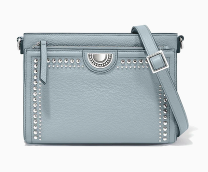 Brighton Jordyn Pretty Tough Crossbody Cloud Blue