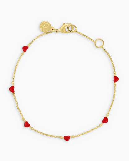 Gorjana Amour Bracelet Red