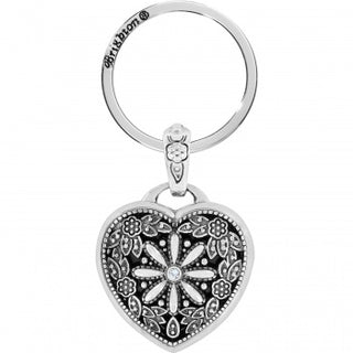 Brighton Floral Heart Key Fob