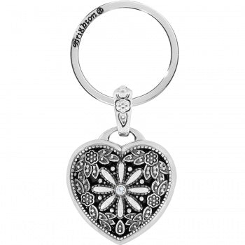 Brighton Floral Heart Key Fob