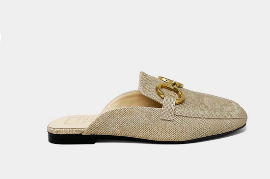 ShuShop Andromeda Gold Slip On Loafer