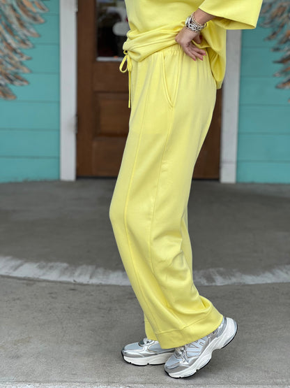 Ice Lemon Luxeknit Pants