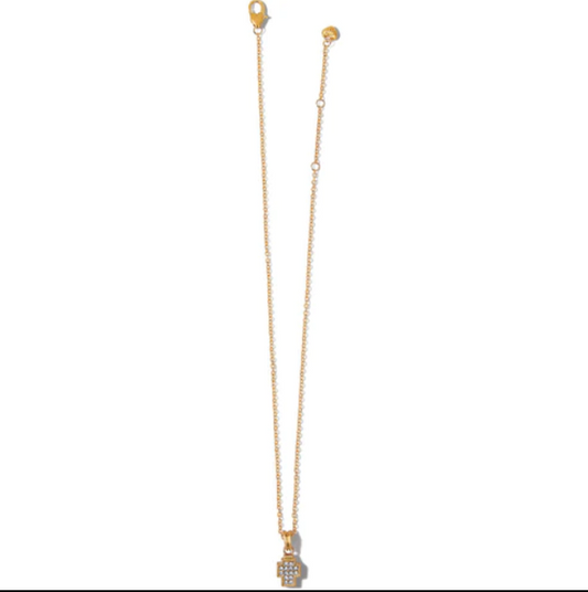 Brighton Meridian Zenith Gold Cross Necklace