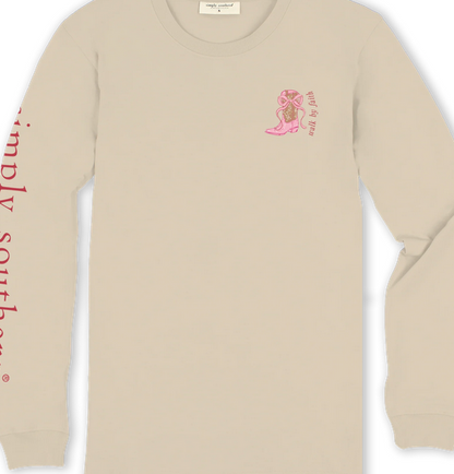 Simply Southern Walk Whisper LS Tee