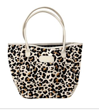 JH #566 Medium Holiday Tote- Leopard