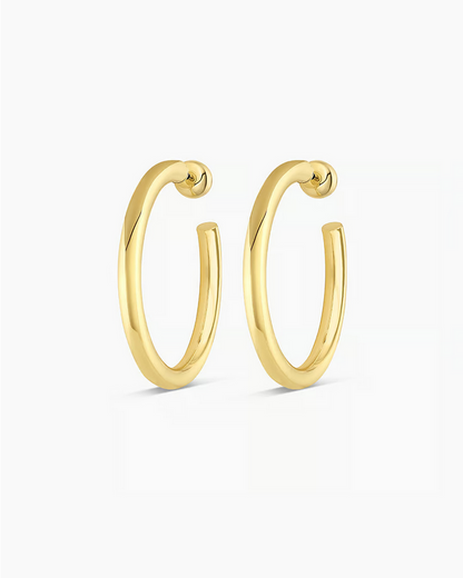 Gorjana Carter Hoops- Gold