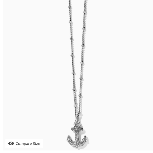 Brighton Voyage Mini Anchor Necklace