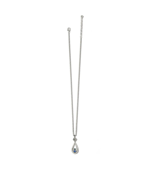 Brighton Elora Gems Sapphire-Emerald Teardrop Necklace