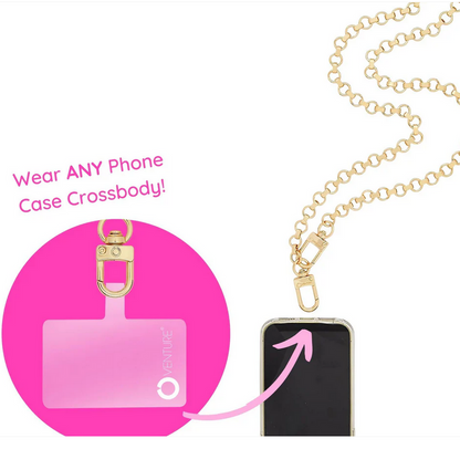 Oventure Phone Crossbody Gold Chain