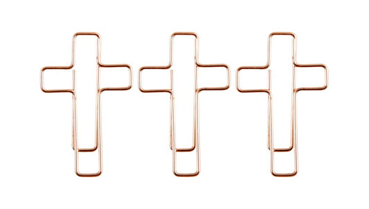 Church Notes Cross Paper Clip Set