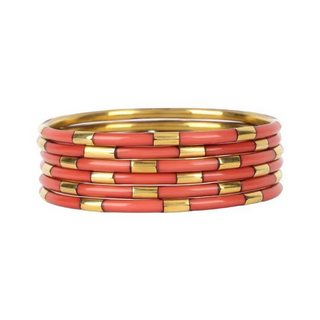 BudhaGirl Caramel Veda Bangles - Set of 6