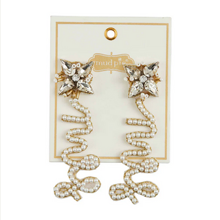 Mrs Beaded Earrings