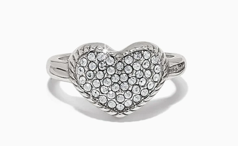 Brighton Illumina Celeste Heart Ring