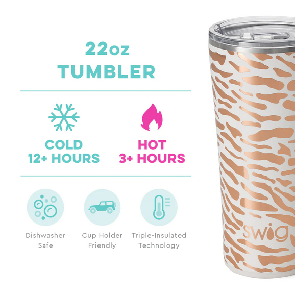 Swig Glamazon Rose  Gold Tumbler 32oz