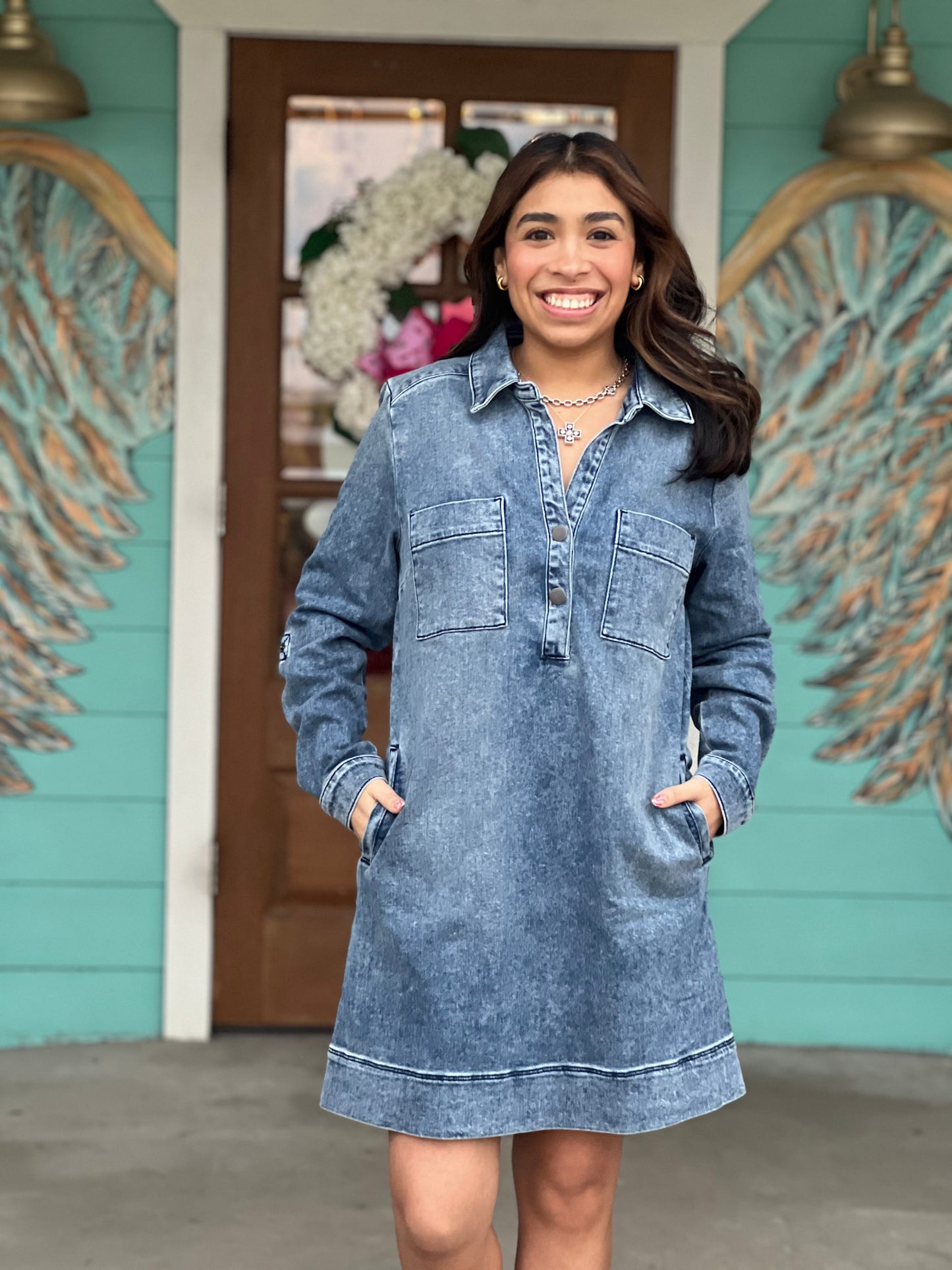 Kut Anika Denim Dress