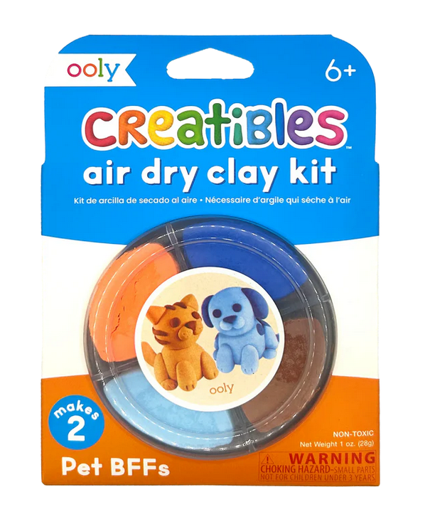 Ooly Creatibles Air Dry Clay Pet BFFs