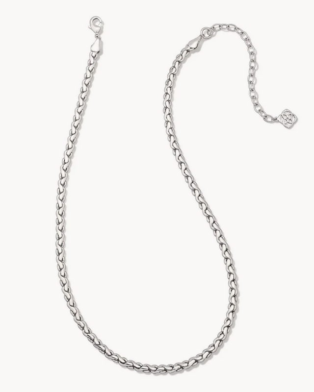 Kendra Scott Brielle Chain Necklace Rhod