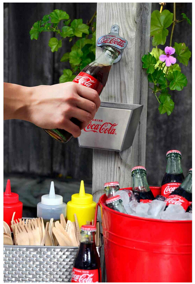 Coca Cola Wall Mount Bottle Opener