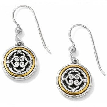 Brighton 2-Tone Intrigue French Wire Earrings