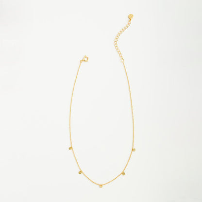 Gorjana 5 Disc Choker Gold