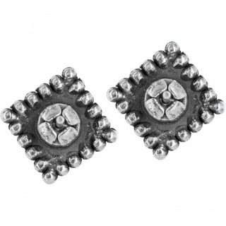 Brighton Sparkle Square Mini Post Earrings