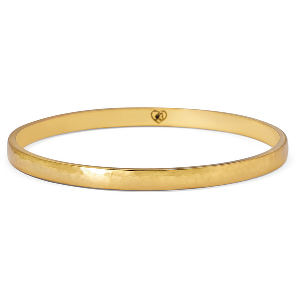 BRIGHTON MARS Gold GB NARROW BANGLE