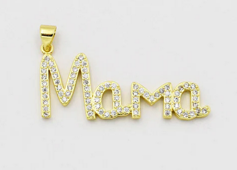 Treasure Jewels Mama Crystal Charm