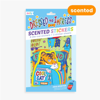 Ooly Scented Scratch Stickers Dressed to Impress