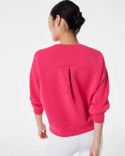 Spanx AirEssentials Crew Cerise Pink