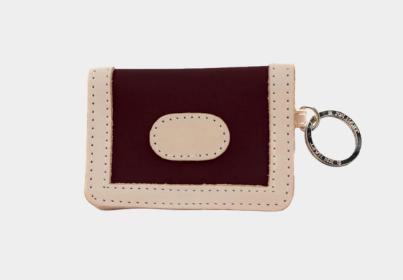 JH #454 ID Wallet - Burgundy