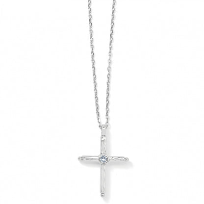 Brighton Color Drops Cross Necklace