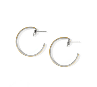 Brighton Ferrara Entrata Small Gold Hoops