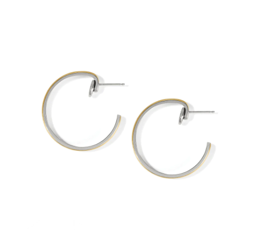 Brighton Ferrara Entrata Small Gold Hoops