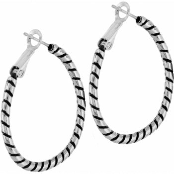 Brighton Twist Oval Hoop Earrings