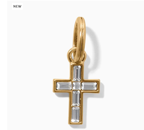 Brighton Golden Ray Cross Charm