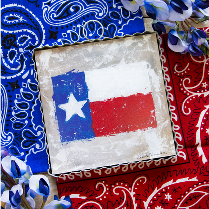 RTC Hamilton Texas Flag Mini Gallery Sign