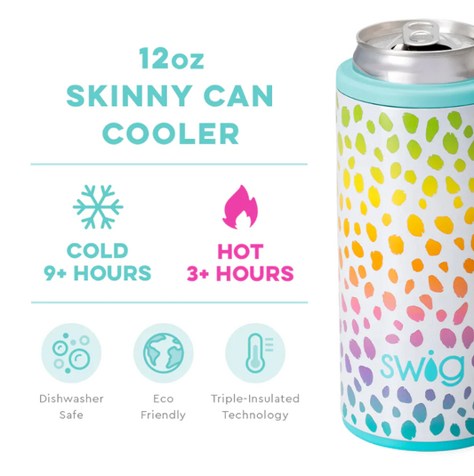 Swig Wild Child Skinny Can Cooler 12oz